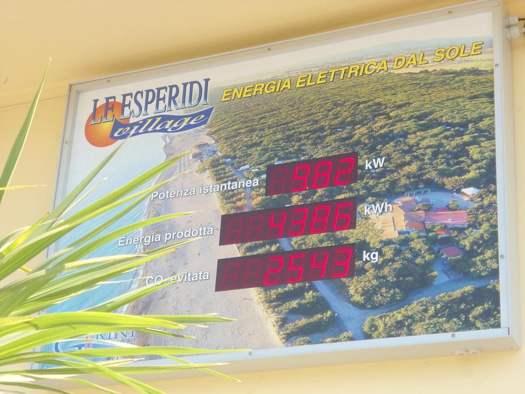 Le Esperidi Camping Ecoresort Marina Di Bibbona Exteriér fotografie
